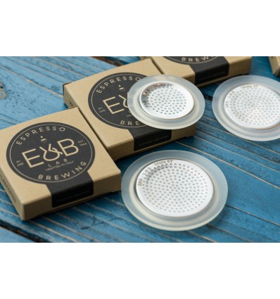 E&amp;B Lab Competition moka filter and gasket